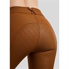 Pantalon d'équitation à fond full-grip MOMegan Yati Phone Pockets Montar Marron