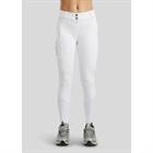 Pantalon d'équitation à fond full-grip MOZira Refined With Compression Montar Blanc