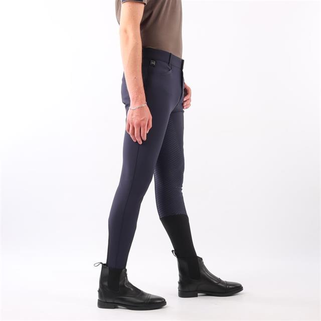 Pantalon d'équitation à fond full grip QCaz QUUR Hommes  Bleu foncé