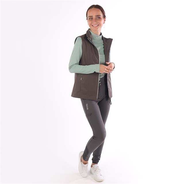 Pantalon d'équitation à fond full grip QFallyn QUUR Gris