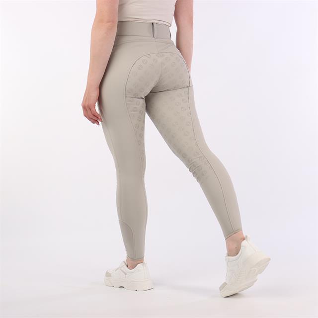 Pantalon d'équitation à fond full grip QFallyn QUUR Marron clair