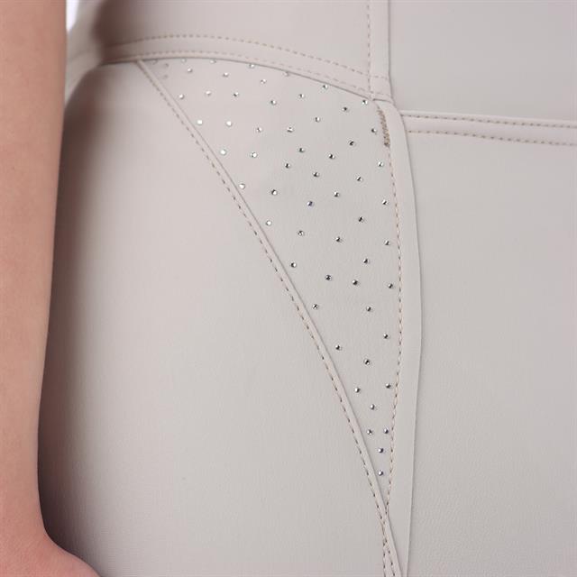 Pantalon d'équitation à fond full grip QFallyn QUUR Marron clair