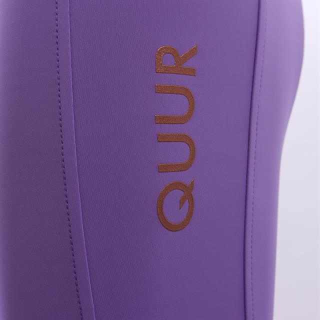 Pantalon d'équitation à fond full-grip Qgenc 2.0 QUUR Violet