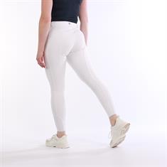 Pantalon d'équitation à fond full grip QGracey QUUR Blanc