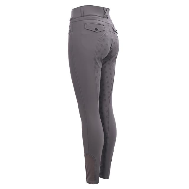Pantalon d'équitation à fond full-grip QJill QUUR Gris