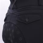 Pantalon d'équitation à fond full-grip QJill QUUR Noir