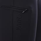 Pantalon d'équitation à fond full-grip QJill QUUR Noir