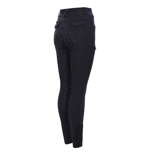 Pantalon d'équitation à fond full-grip QJill QUUR Noir