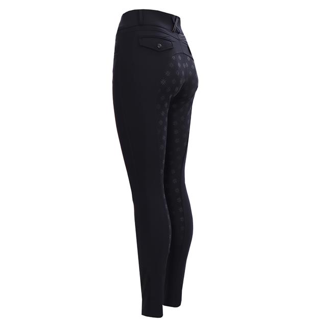 Pantalon d'équitation à fond full-grip QJill QUUR Noir