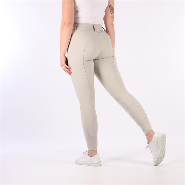 Pantalon d'équitation à fond full grip QNeela QUUR  Marron clair