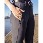 Pantalon d'équitation à fond full grip QNoxx QUUR  Bleu foncé