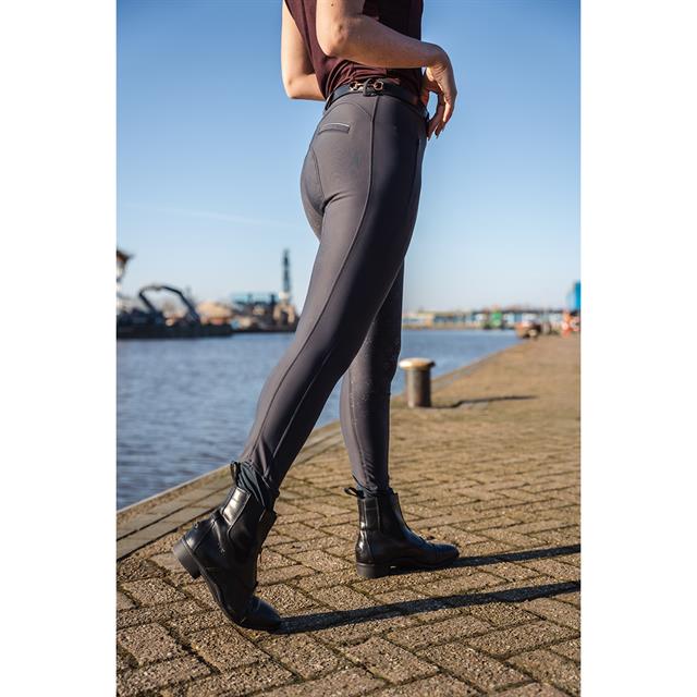Pantalon d'équitation à fond full grip QNoxx QUUR  Bleu foncé