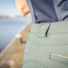 Pantalon d'équitation à fond full grip QNoxx QUUR  Vert foncé