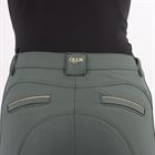 Pantalon d'équitation à fond full grip QNoxx QUUR  Vert foncé