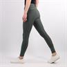 Pantalon d'équitation à fond full grip QNoxx QUUR  Vert foncé