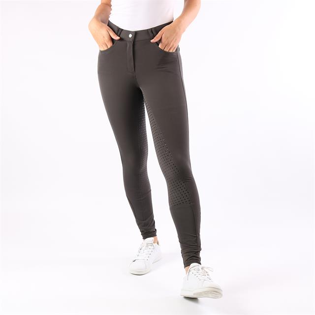 Pantalon d'équitation à fond full grip Redwood Harry's Horse Gris