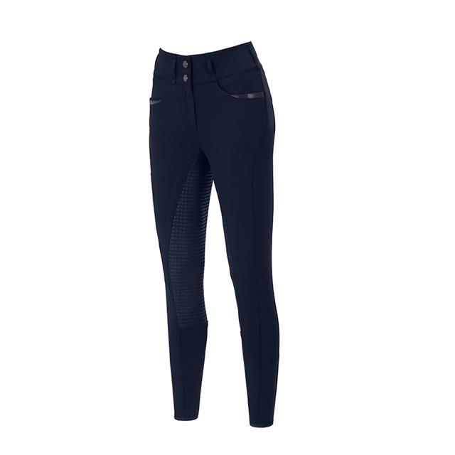 Pantalon d'équitation à fond full-grip Sebiha Pikeur Bleu foncé