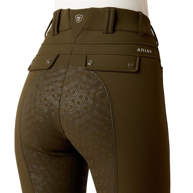 Pantalon d'équitation à fond full Tri Factor Frost Insulated Ariat Vert