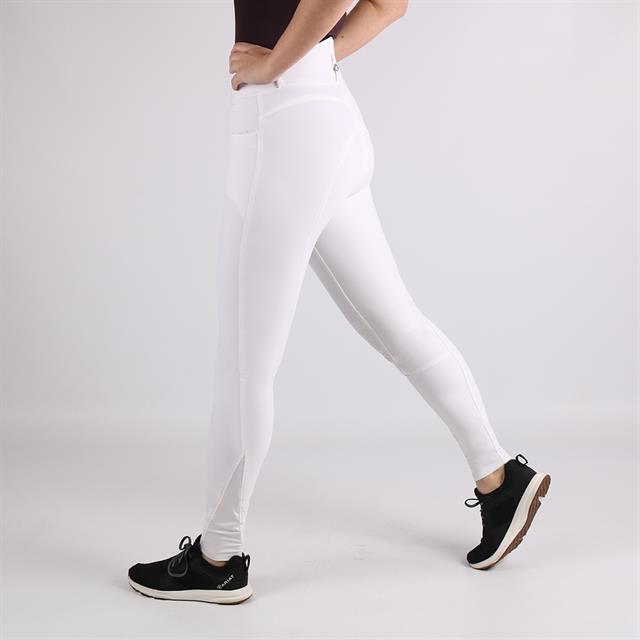 Pantalon d'équitation à fond silicone Highwaist 2.0 Megan Montar Blanc