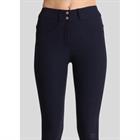 Pantalon d'équitation à fond silicone Highwaist 2.0 Megan Montar Bleu foncé-Bleu foncé