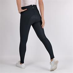 Pantalon d'équitation à fond silicone Highwaist 2.0 Megan Montar Bleu foncé