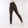Pantalon d'équitation à fond silicone Highwaist 2.0 Megan Montar Marron foncé