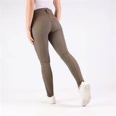 Pantalon d'équitation à fond silicone Highwaist 2.0 Megan Montar Marron