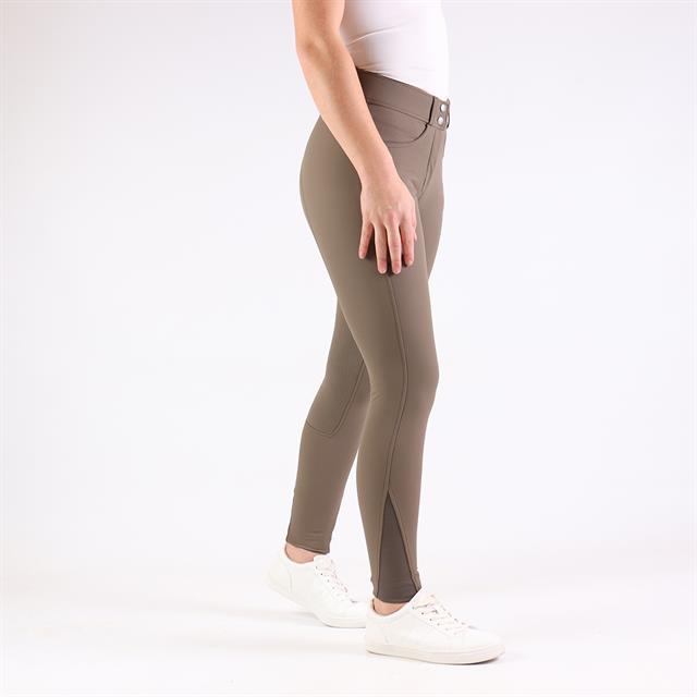 Pantalon d'équitation à fond silicone Highwaist 2.0 Megan Montar Marron