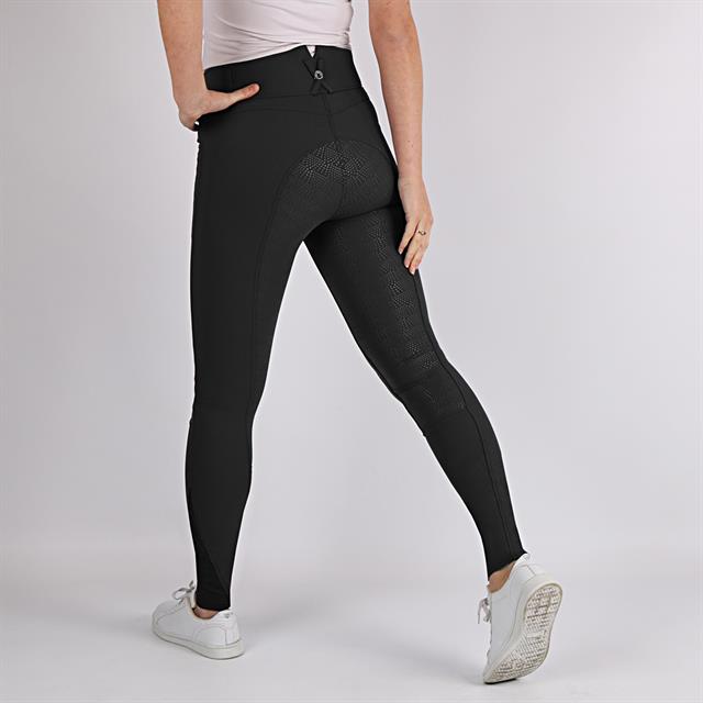 Pantalon d'équitation à fond silicone Highwaist 2.0 Megan Montar Noir