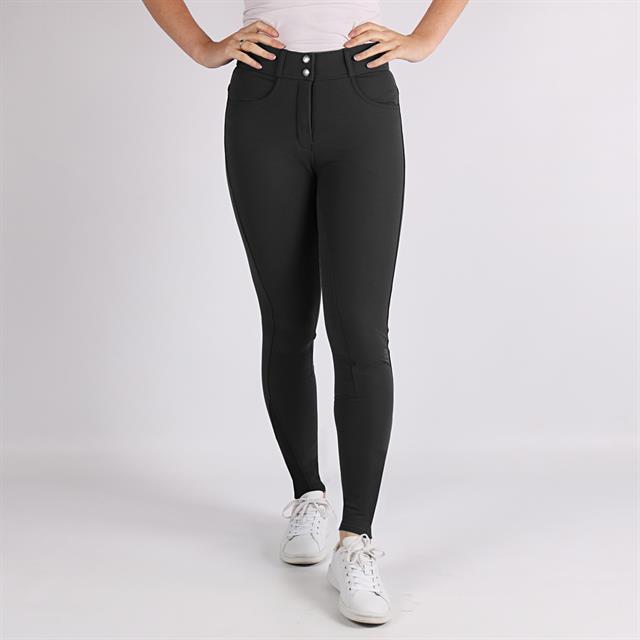 Pantalon d'équitation à fond silicone Highwaist 2.0 Megan Montar Noir