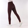 Pantalon d'équitation à fond silicone Highwaist 2.0 Megan Montar Rouge foncé