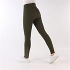 Pantalon d'équitation à fond silicone Highwaist 2.0 Megan Montar Vert foncé