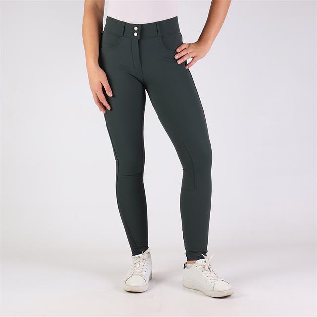 Pantalon d'équitation à fond silicone Highwaist 2.0 Megan Montar Vert