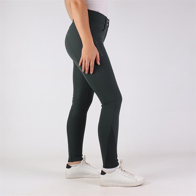 Pantalon d'équitation à fond silicone Highwaist 2.0 Megan Montar Vert