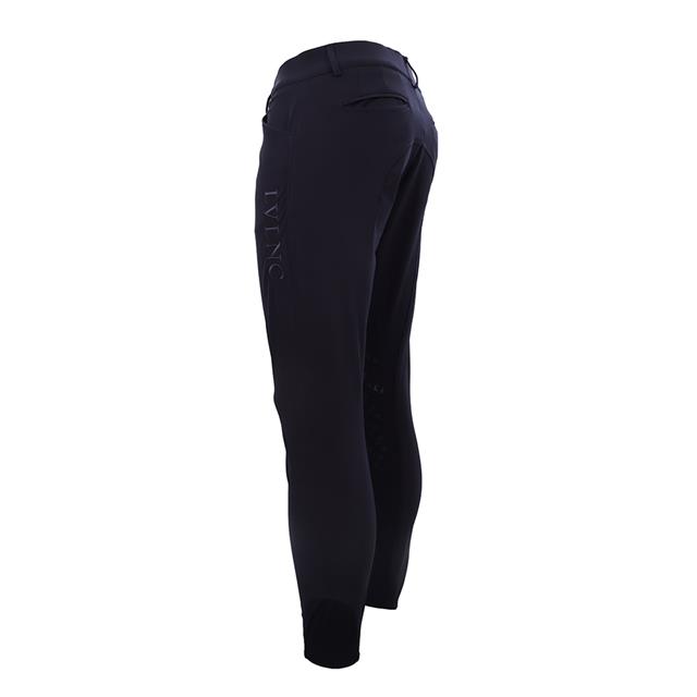 Pantalon d'équitation à grip aux genoux LVVictor La Valencio Hommes Bleu foncé