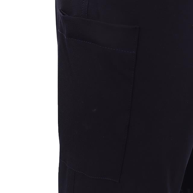 Pantalon d'équitation à grip aux genoux LVVictor La Valencio Hommes Bleu foncé