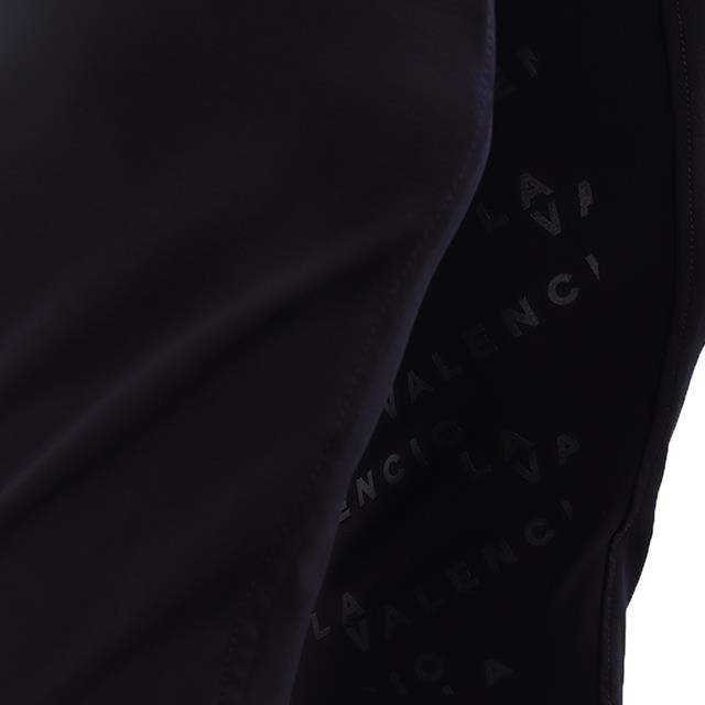 Pantalon d'équitation à grip aux genoux LVVictor La Valencio Hommes Bleu foncé