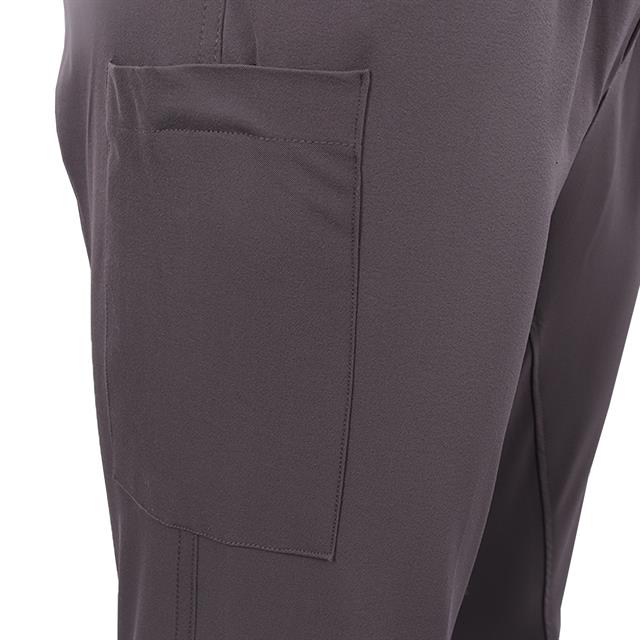 Pantalon d'équitation à grip aux genoux LVVictor La Valencio Hommes Gris