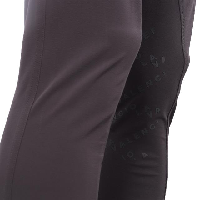 Pantalon d'équitation à grip aux genoux LVVictor La Valencio Hommes Gris