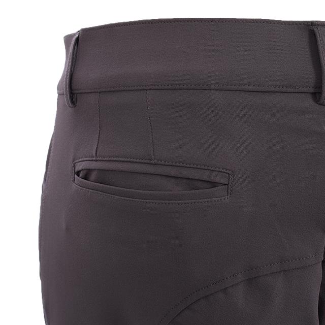 Pantalon d'équitation à grip aux genoux LVVictor La Valencio Hommes Gris