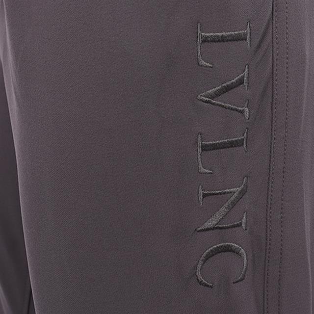 Pantalon d'équitation à grip aux genoux LVVictor La Valencio Hommes Gris
