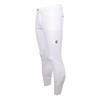 Pantalon d'équitation à grip aux genoux QClassic QUUR Hommes Blanc