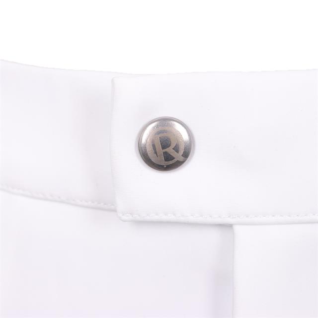 Pantalon d'équitation à grip aux genoux QClassic QUUR Hommes Blanc