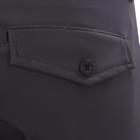 Pantalon d'équitation à grip aux genoux QClassic QUUR Hommes Gris