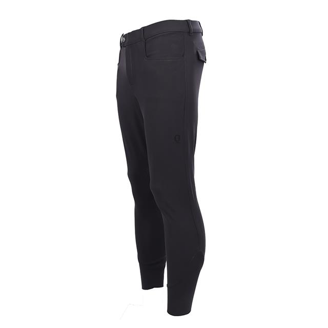 Pantalon d'équitation à grip aux genoux QClassic QUUR Hommes Gris