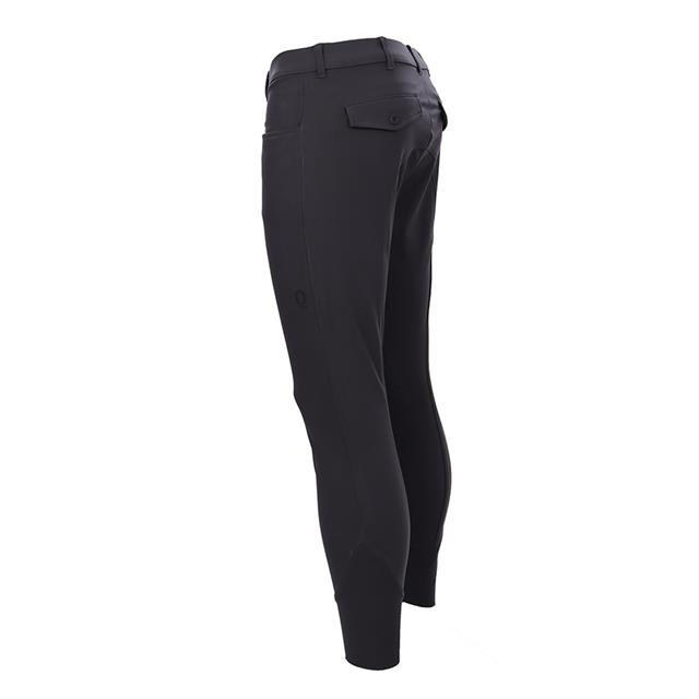 Pantalon d'équitation à grip aux genoux QClassic QUUR Hommes Gris