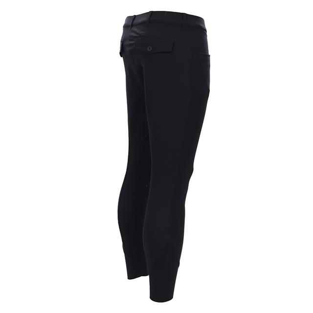 Pantalon d'équitation à grip aux genoux QClassic QUUR Hommes Noir