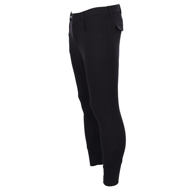 Pantalon d'équitation à grip aux genoux QClassic QUUR Hommes Noir