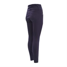 Pantalon d'équitation à taille-haute et fond full-grip EJTioga Epplejeck Bleu foncé