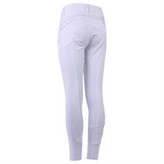 Pantalon D’Equitation Elodie Diamond Full Grip Easy Rider Blanc